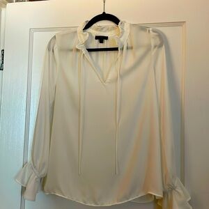 J Crew Women’s White Blouse